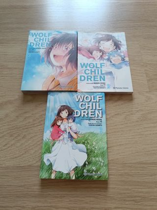 Wolf Children nº 1 a 3 Completa