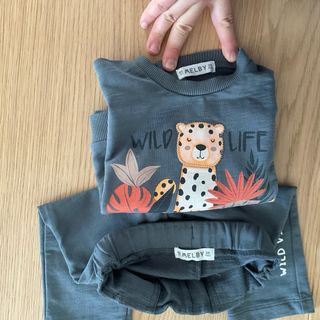 Tuta bimbo cotone garzato