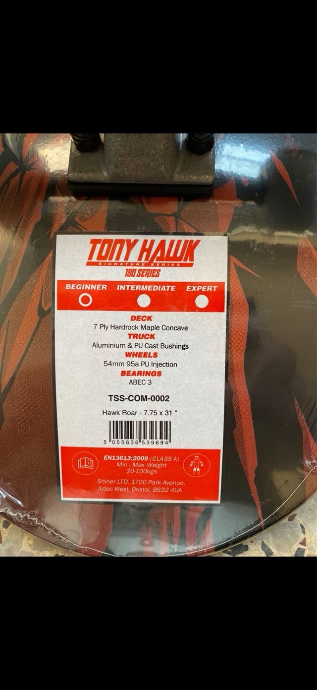 Skate Completo Tony Hawk Águila