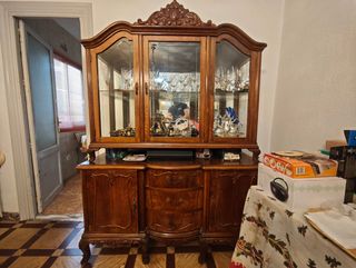 Conjunto Comedor Madera Maciza Clásico