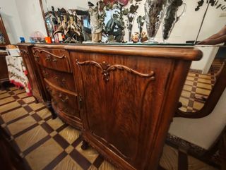 Conjunto Comedor Madera Maciza Clásico