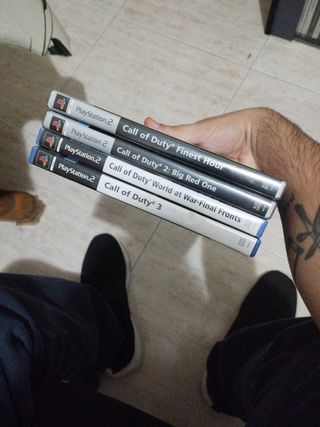 Saga Call of Duty Completa PS2