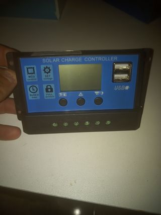 Regulador Solar Carga USB