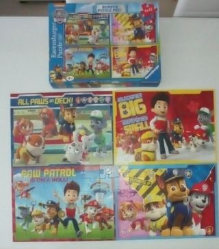 Puzzle Patrulla Canina Ravensburger 4x42