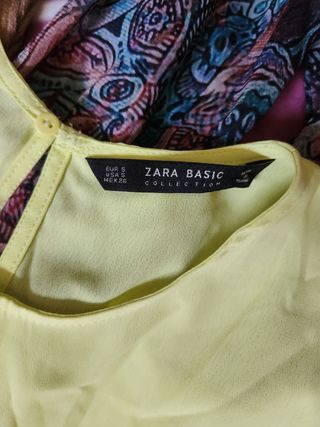 Lote 4 camisas blusas tops mujer entretiempo S