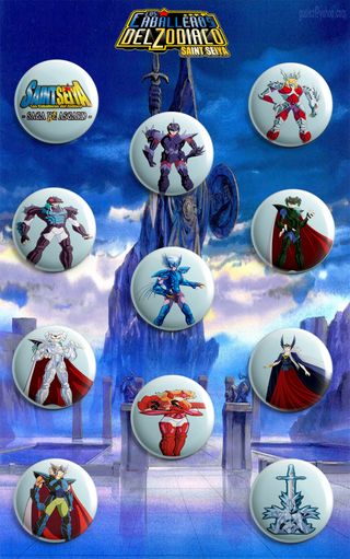 CHAPAS SAINT SEIYA (ASGARD)