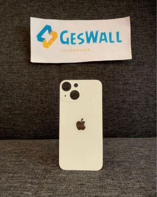 Cover posteriore in vetro bianco per iPhone 13 Mini
