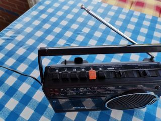 Radio Cassette Philips D7180 Años 70/80