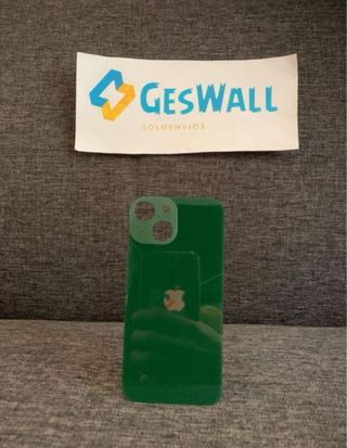 Cover posteriore in vetro verde per iPhone 13 Mini
