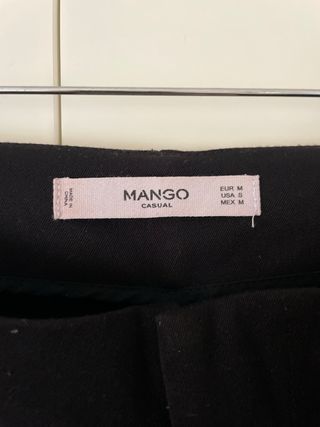 Pantaloni in Mango taglia M neri da ufficio