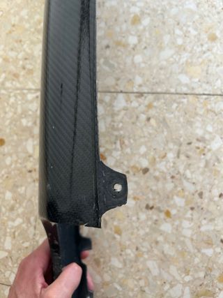 Difusor trasero carbono Audi TT 8N