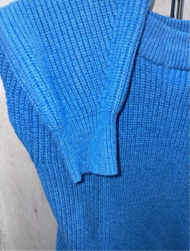 Jersey azul de punto