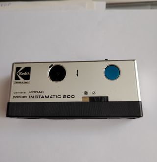 Kodak Pocket Instamatic 200 Cámara Plata