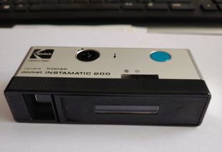 Kodak Pocket Instamatic 200 Cámara Plata