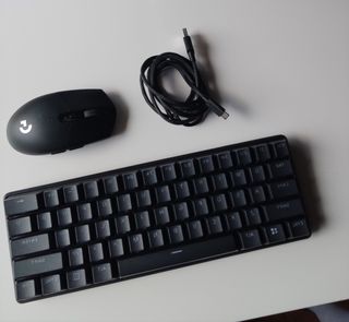 Tastiera e Mouse Gaming HyperX Logitech Nero