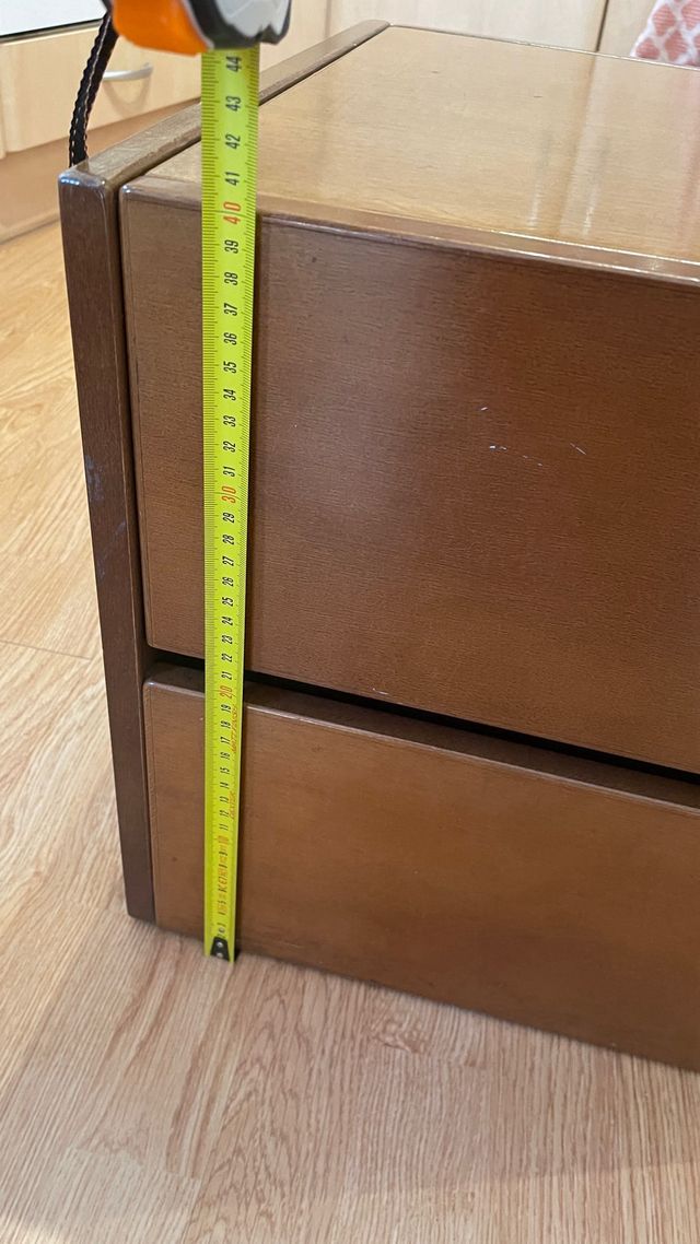 Mueble cubo auxiliar madera