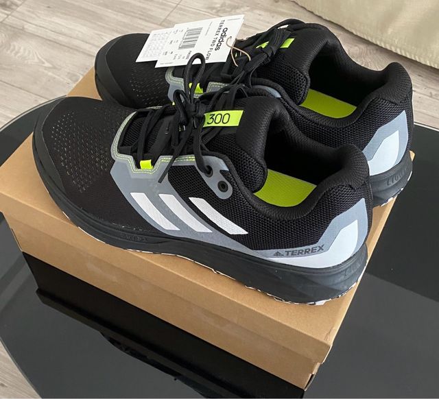 Scarpe da corsa Adidas Terrex Two Flow nere