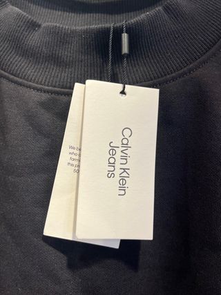 Sudadera Calvin Klein Mujer Negra
