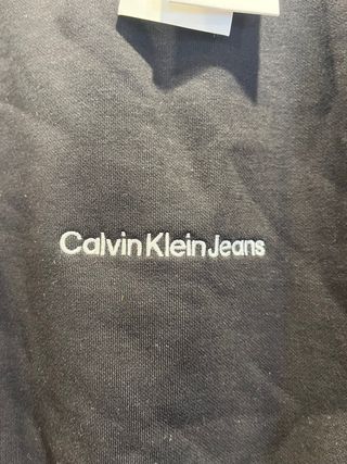 Sudadera Calvin Klein Mujer Negra