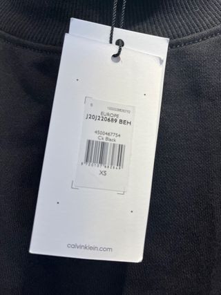 Sudadera Calvin Klein Mujer Negra