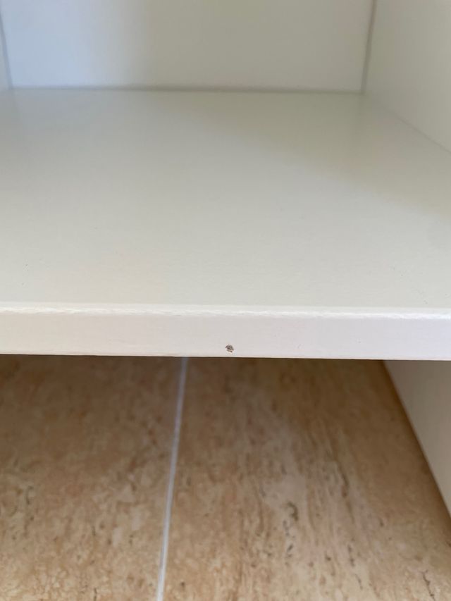 Mueble TV blanco de madera