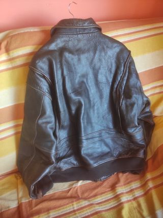 Casaca de Piel G-1 Marrón
