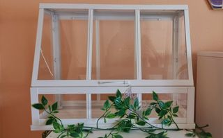 Invernadero IKEA blanco
