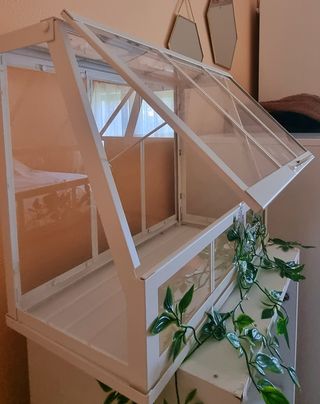 Invernadero IKEA blanco
