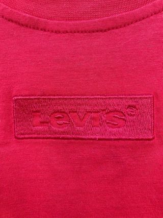 Maglia Levi's rossa cotone bimbo/bimba