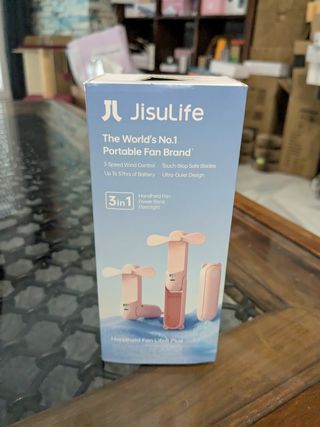 Ventilador Portátil JisuLife 3 en 1