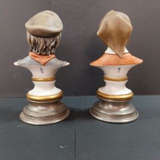 Statuine Capodimonte Coppia Uomo Donna