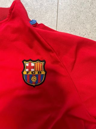 Chaqueta FC Barcelona Nike Vintage Roja