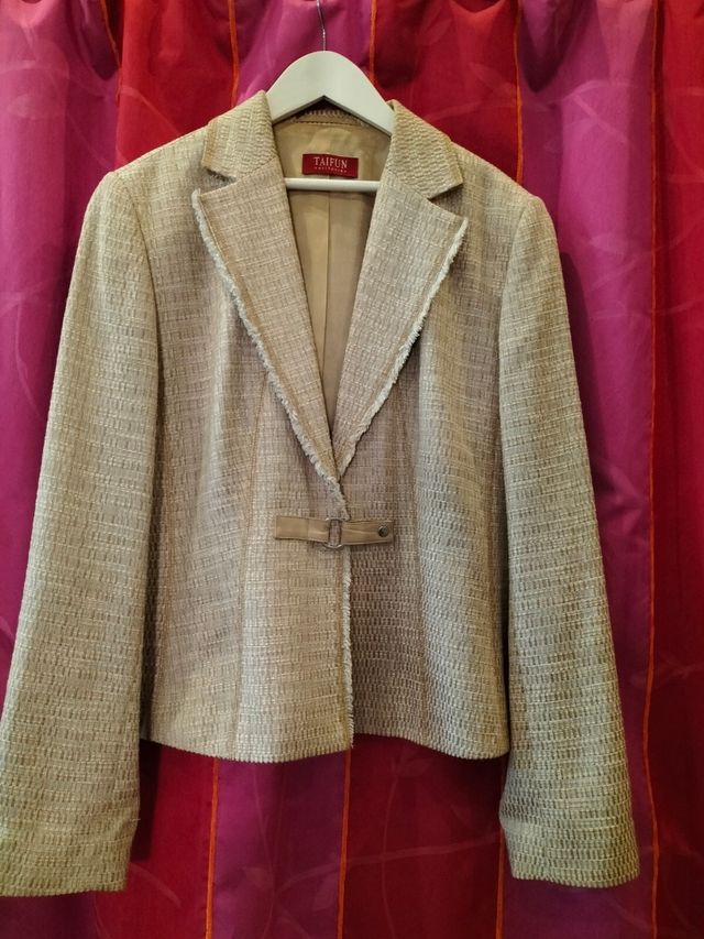 Blazer Taifun Beige Mujer