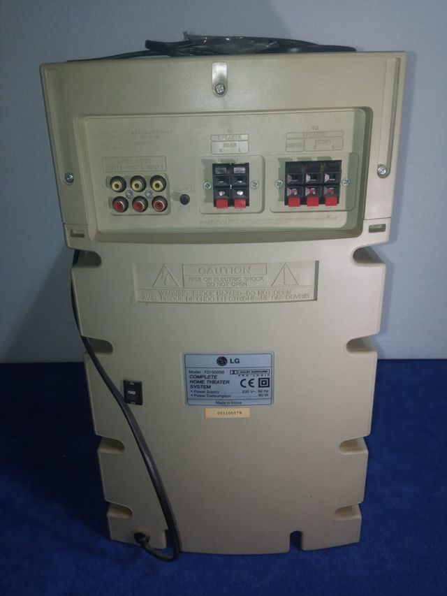 Subwoofer LG Beige Completo Home Theater