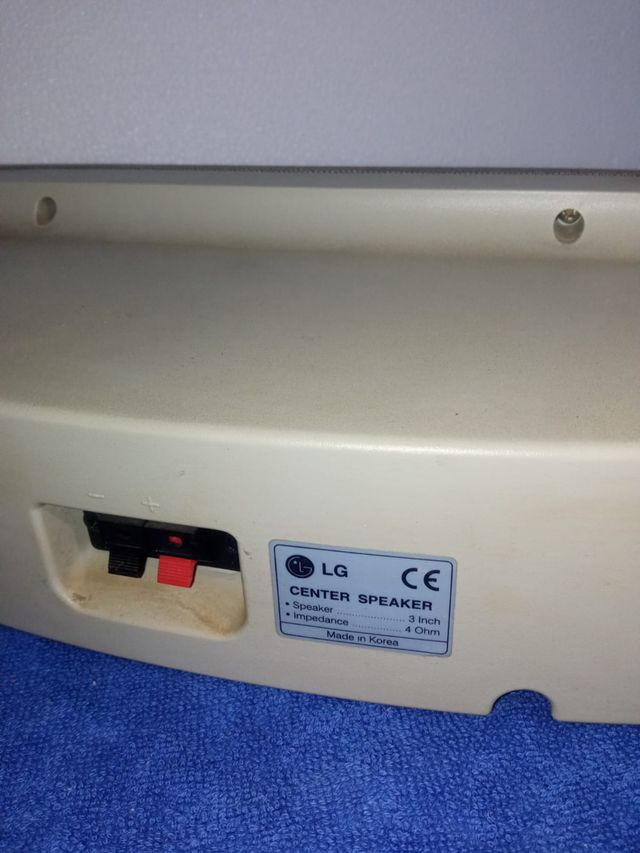 Subwoofer LG Beige Completo Home Theater