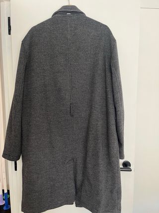 Abrigo Mango Man Gris