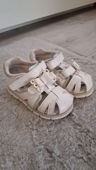 Sandali Chicco bambina bianchi