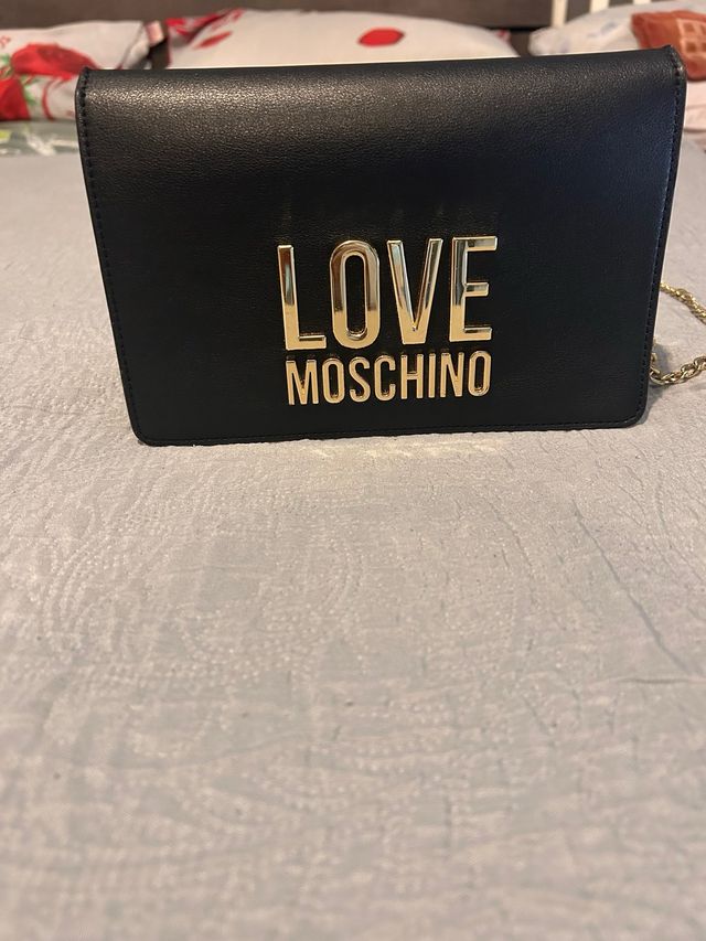 Borsa tracolla Love Moschino nera