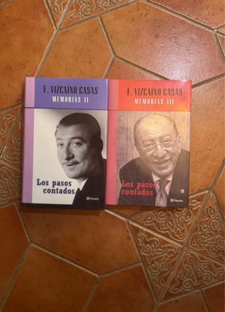 Libros Los pasos contados. Memorias II y III