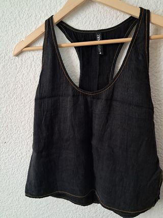 Top Zara Negro T.S