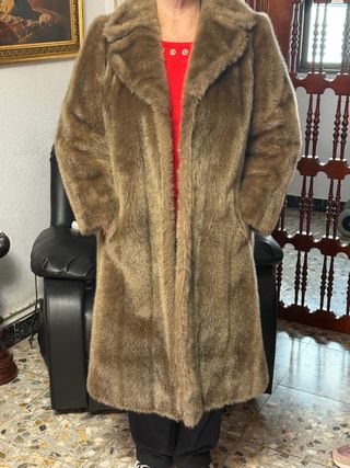 Abrigo vintage marrón