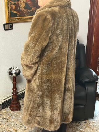 Abrigo vintage marrón
