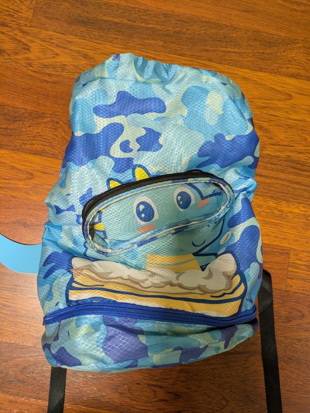 Mochila infantil para piscina
