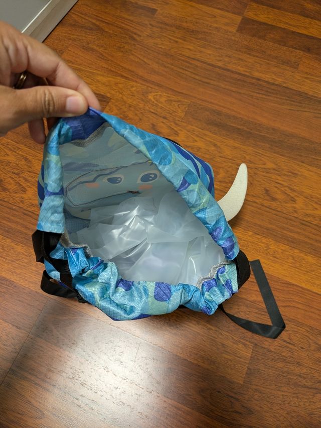 Mochila infantil para piscina