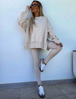 Conjunto INAWLY mujer S/M beige