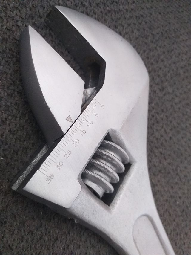 Llave Inglesa Ajustable Chrome Vanadium