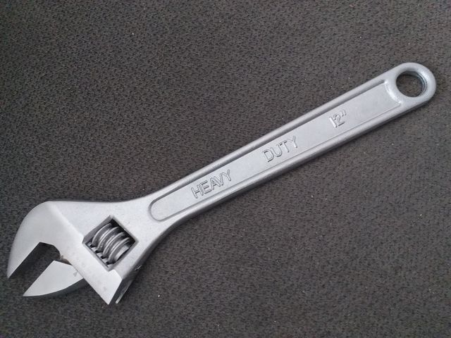 Llave Inglesa Ajustable Chrome Vanadium