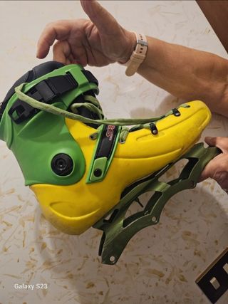 Pattini in linea Seba FR1 80 Giallo EU 45