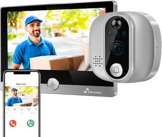 Mirilla digital WiFi NIVIAN, videoportero Full HD