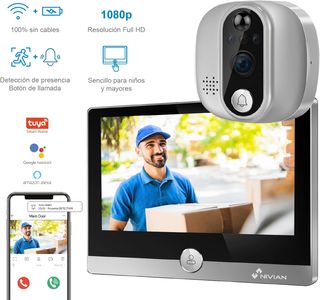 Mirilla digital WiFi NIVIAN, videoportero Full HD